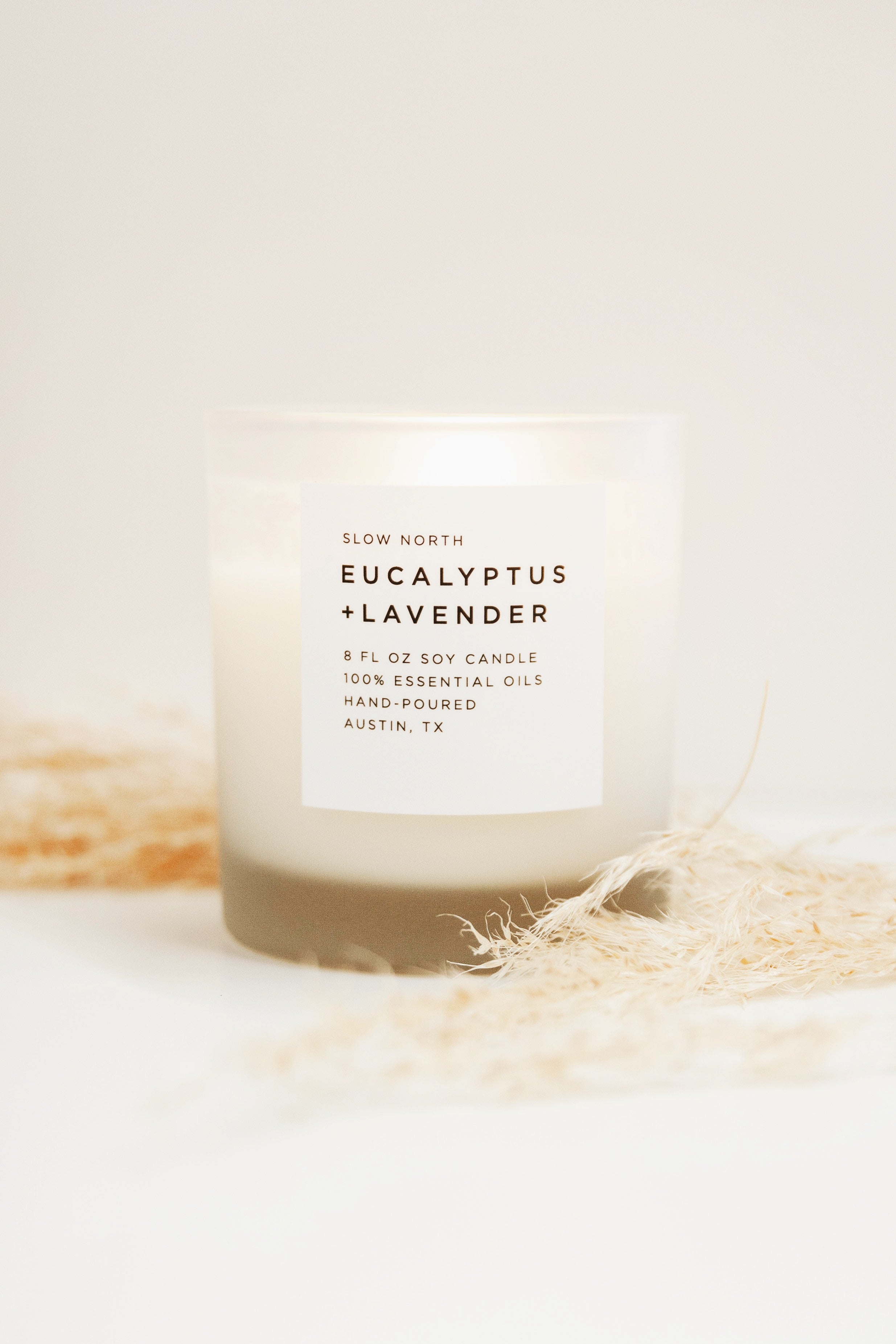 Eucalyptus + Lavender - Signature Soy Candle Slow North
