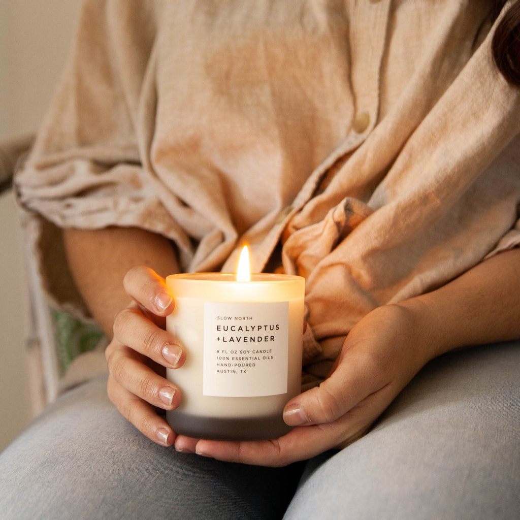 Eucalyptus + Lavender - Signature Soy Candle Slow North