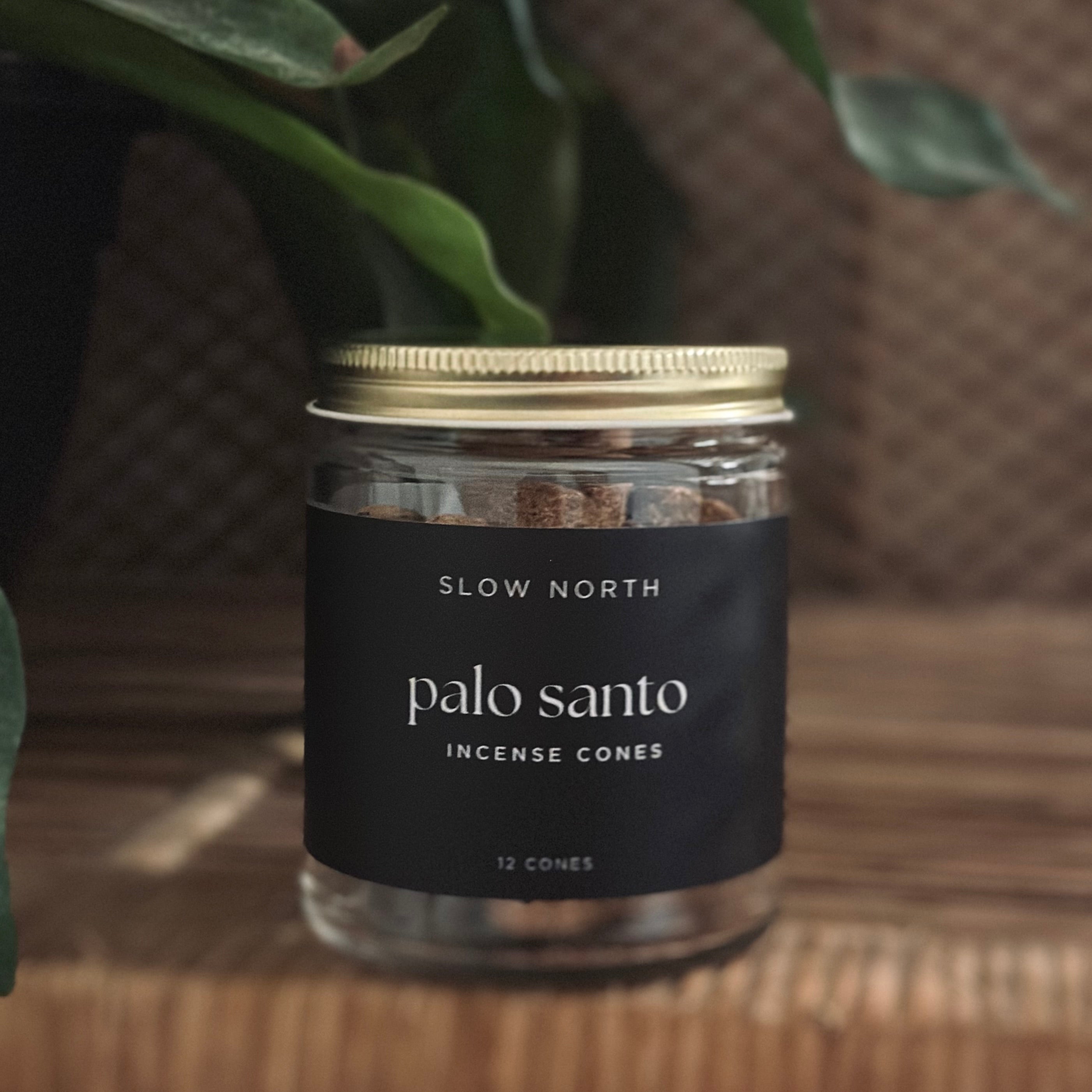 Palo Santo Incense Cones Slow North