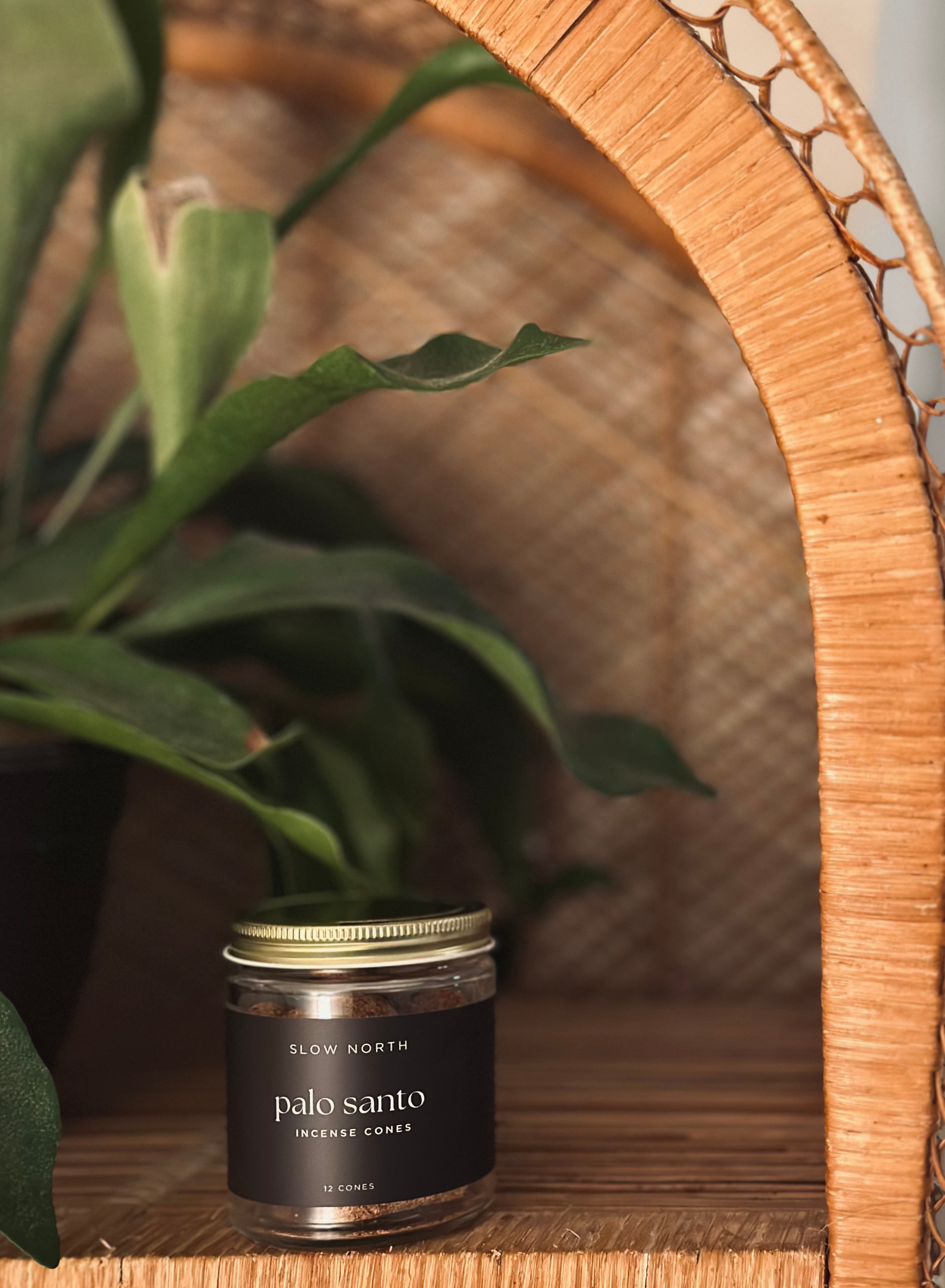 Palo Santo Incense Cones Slow North