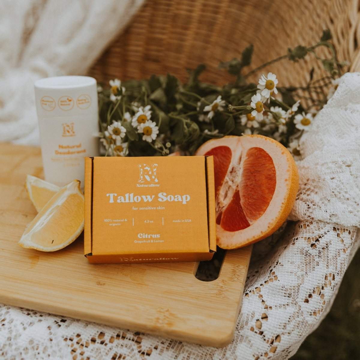 Tallow Soap Bar Naturallow