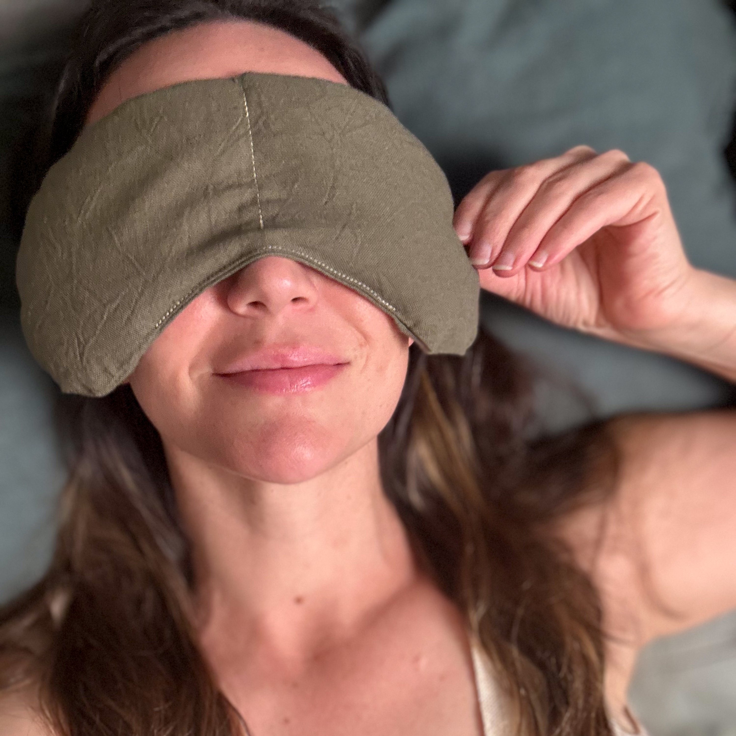 Eye Mask - Olive Slow North