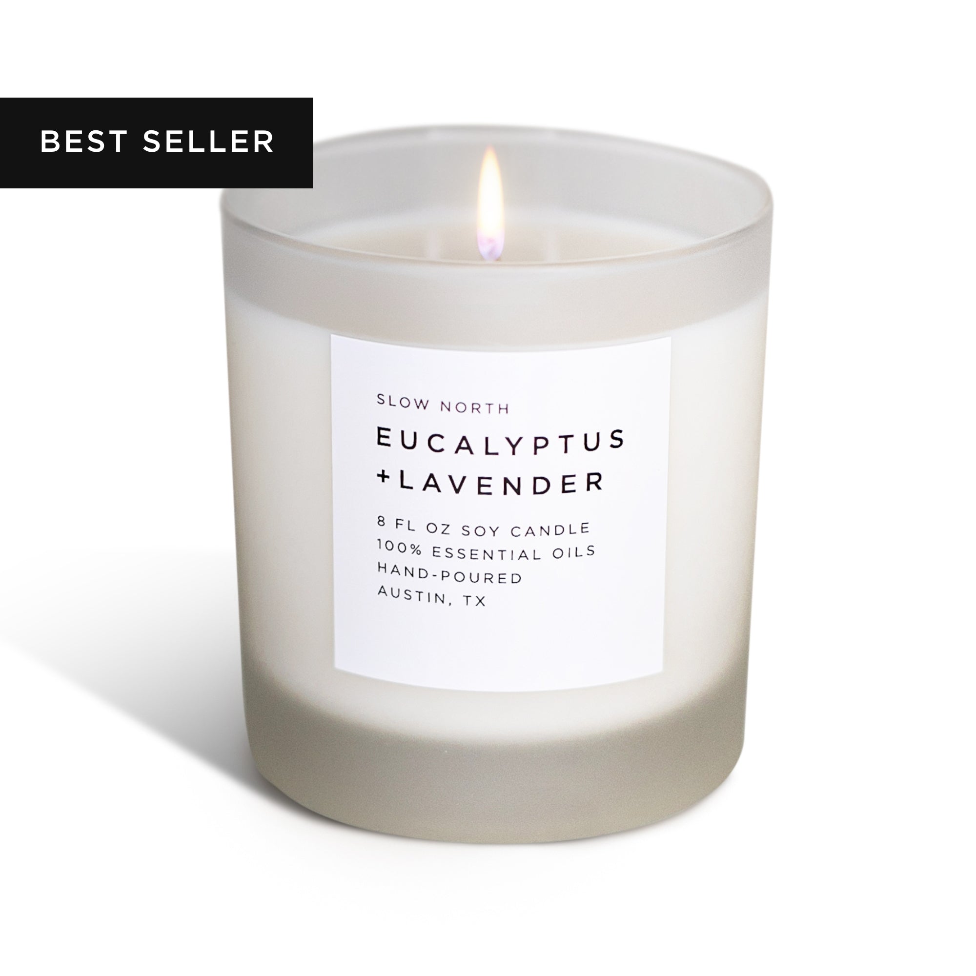 Eucalyptus + Lavender - Signature Soy Candle Slow North