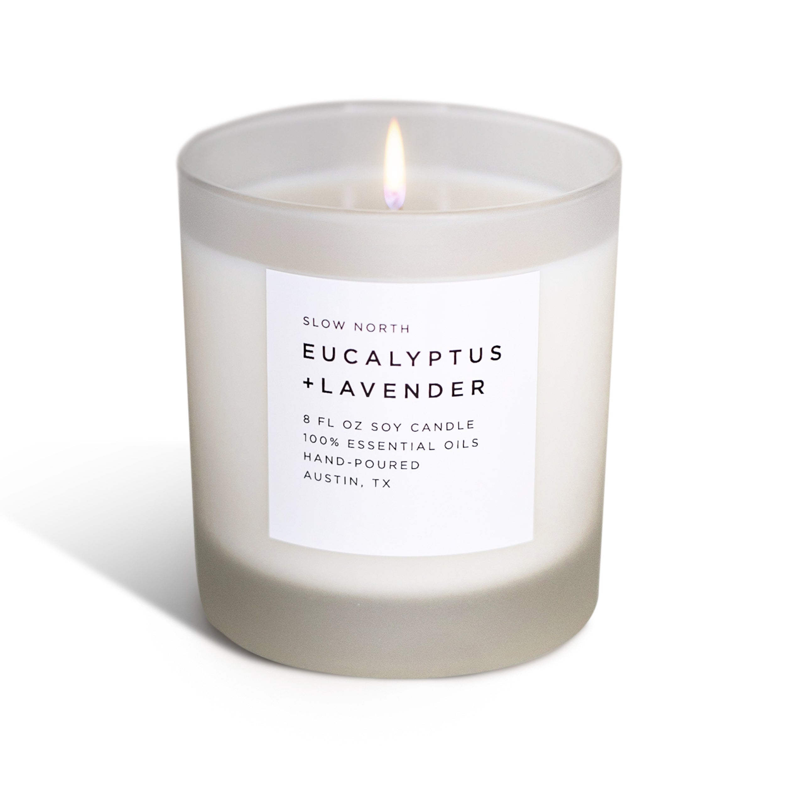 Eucalyptus + Lavender - Signature Soy Candle Slow North