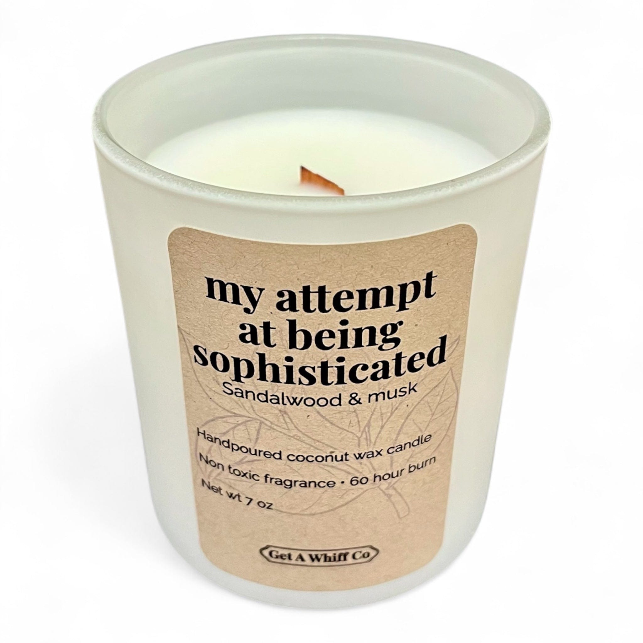 Minimalist Matte Candles — Choose Your Scent Get a Whiff Co.