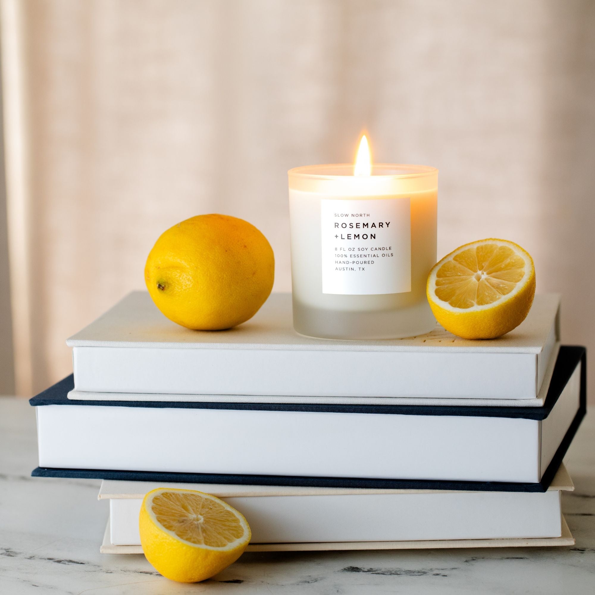 Rosemary + Lemon - Signature Candle Slow North