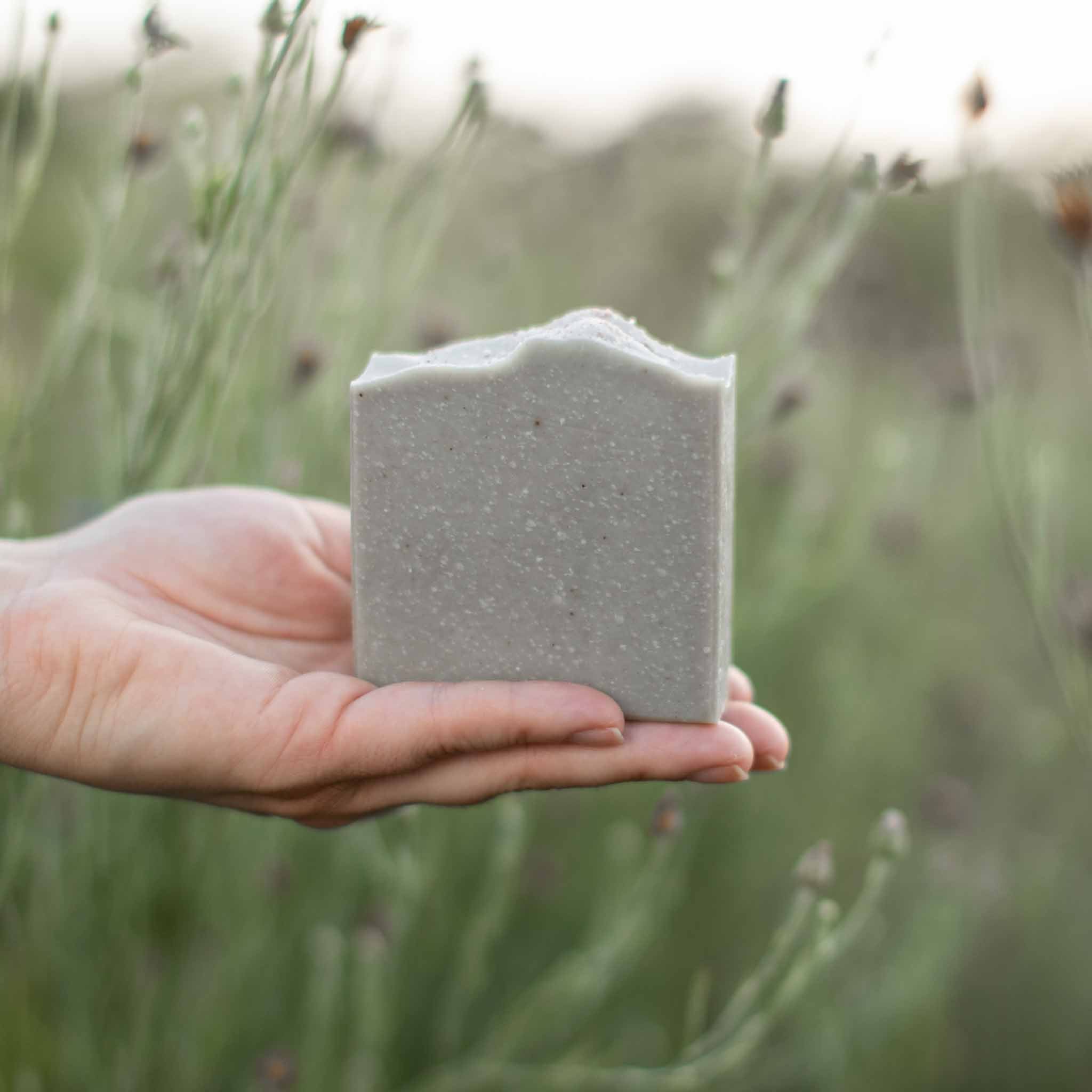 Salt + Sea Bar Handmade Tallow and Goat Milk Soap Bar Pretty farm girl