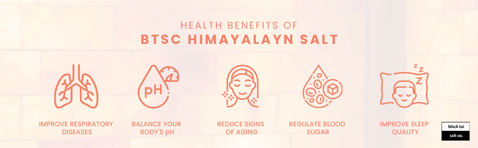 Himalayan Salt Lamp   6-8 Lbs Black Tai Salt Co.