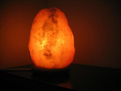 Himalayan Salt Lamp   6-8 Lbs Black Tai Salt Co.