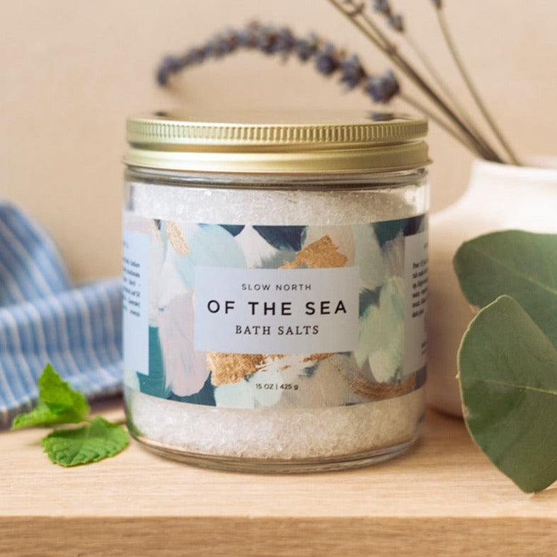 Of The Sea Bath Salts - 15 oz Jar Slow North