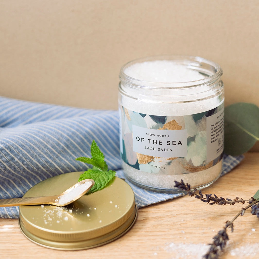 Of The Sea Bath Salts - 15 oz Jar Slow North